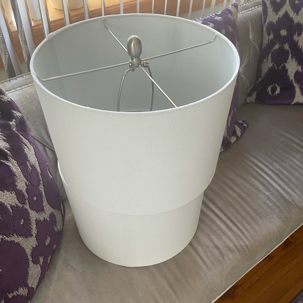 Two lamp shades